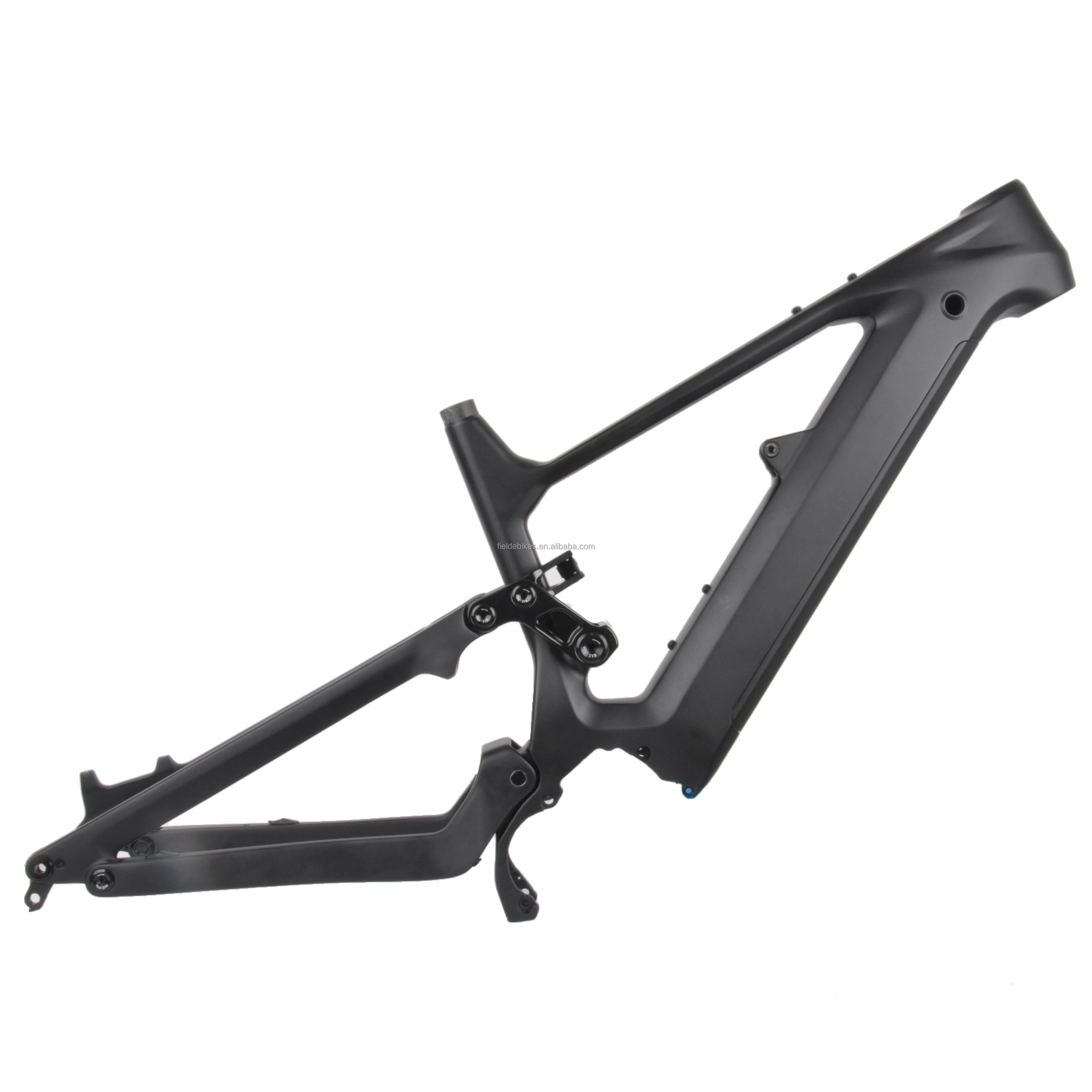 Full Suspension Dengfu E82 Carbon Fiber Frame Integrated Display DPC030 Enduro Emtb Bafang M510 M560 Motor 1008wh Ebike Frame
