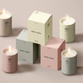Foldable Candle Packaging Boxes Custom Brand Good Quality Candle Shipping Boxes