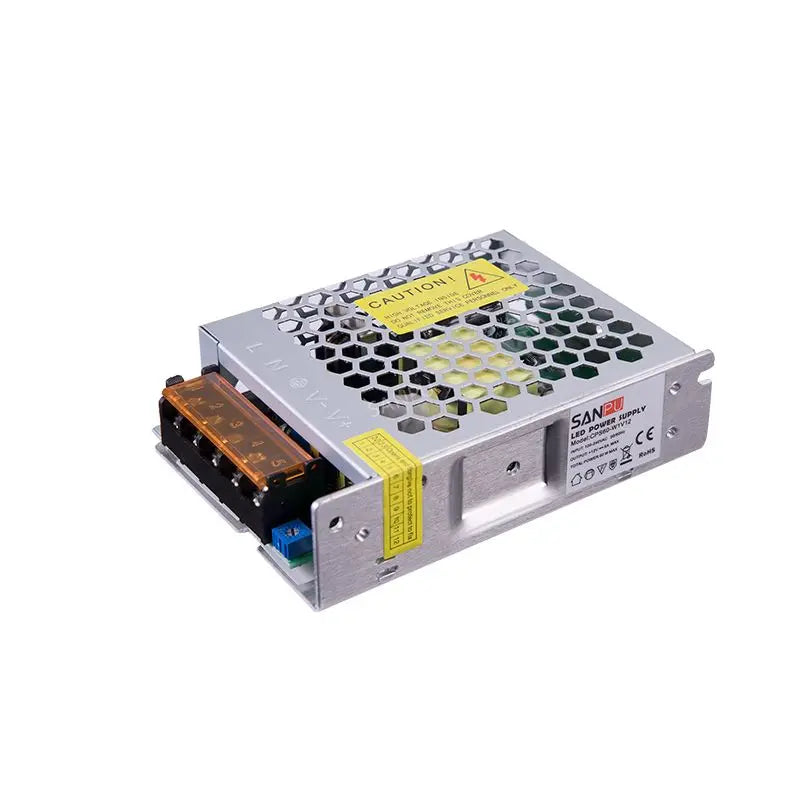 60W AC-DC Switching LED Driver Power Supply Single 12V/24V DC Aluminum High Efficiency CE ROHS Certified for LED Lighting