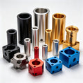 China Hi Precision CNC Machining Parts Stainless Steel & Anodized Aluminum 5 Axis CNC Milling & Wire EDM Parts