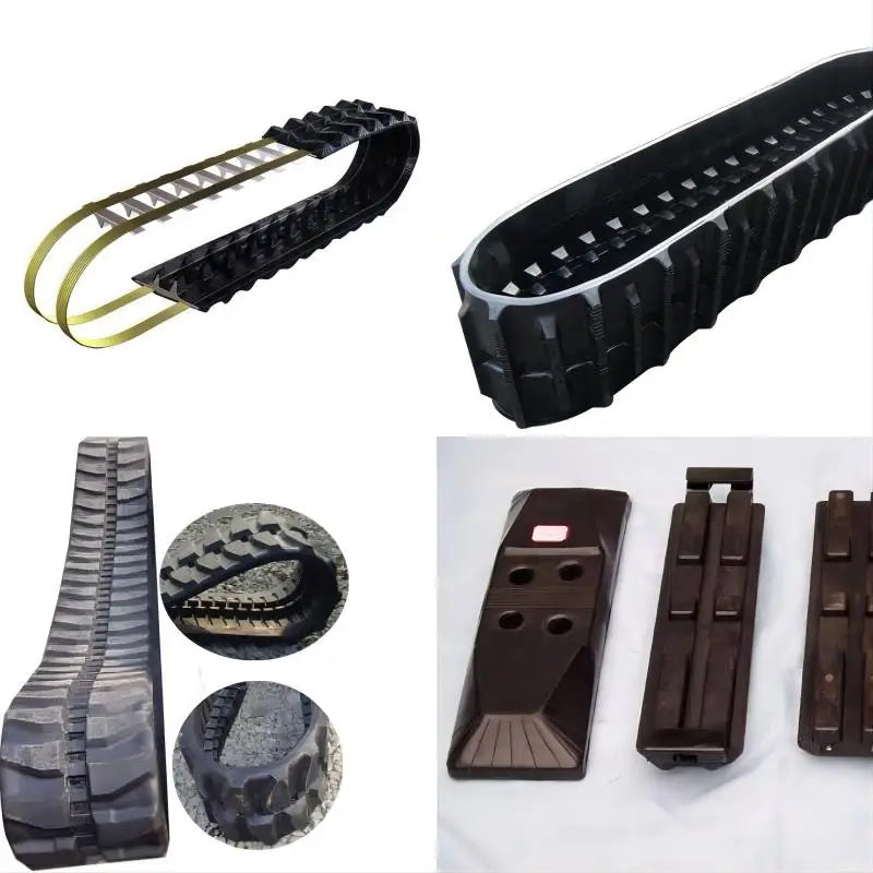 Rubber Track 230X72X42 Fits PENTAMOTER JOLLY PORELLO CAR100 POWERFAB SAMURAI RUFENERKIPPER RK900-2 SANDQUEEN DUMPER