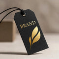 Custom Clothing Hang Tags Personalized Logo Text Garment Tags Wholesale MegaBDM