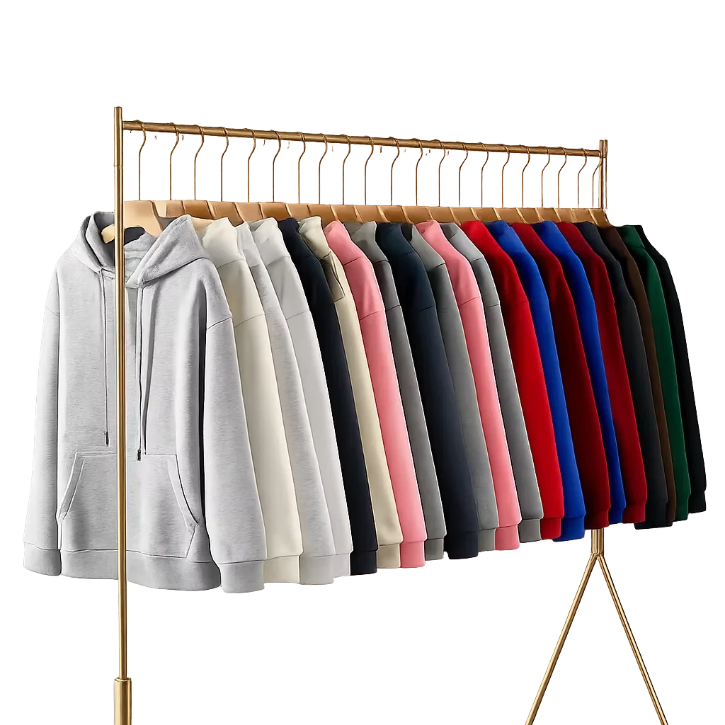 Oem Customized logo Design Wholesale Top Quality Drop-Shoulder Loose Polyester Solid Color Hooded Pullover Long-Sleeve Hoodie MegaBDM