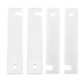 WE3M51&WE3M52 Clothes Dryer Drum Bearing Slide ReplacementReplaces AP2041852PS266747AP5645214AP53307862216425(4PCS)