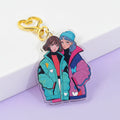 Custom Acrylic Epoxy Resin Keychains Transparent Keychains High-Definition Custom Designed Keychains. MegaBDM