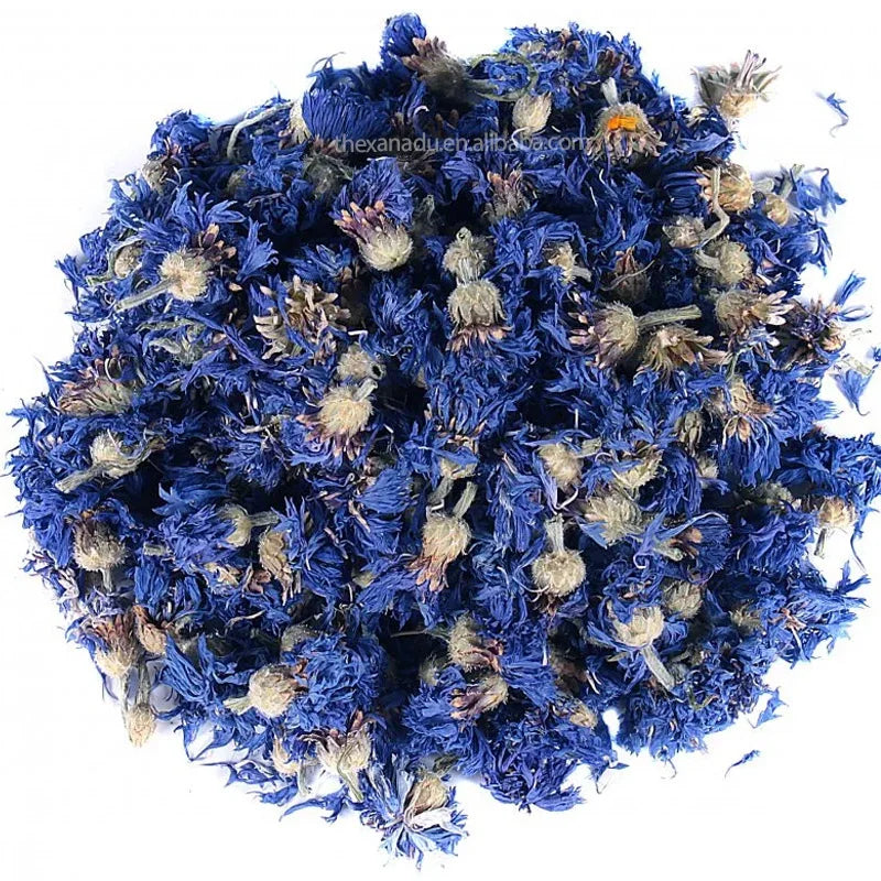 Natural Apothecary Loose Bulk Dried Blue Sapphire Cornflowers Tisane Herbal Tea Bakery Cocktail Ingredients