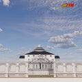 TTD Brand Iron Gate 1 Model Innovative Vietnam-Made House Gate Designs Pictures of Elegant Gate Features