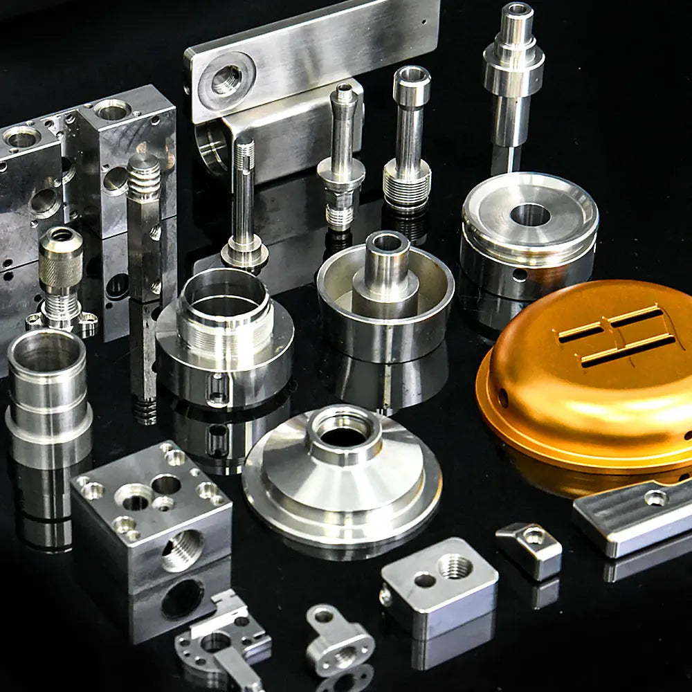 Aluminum CNC Machined Automotive Parts Brackets Covers Shafts Transmission Blocks Housing Custom Solutions CNC Machining Parts