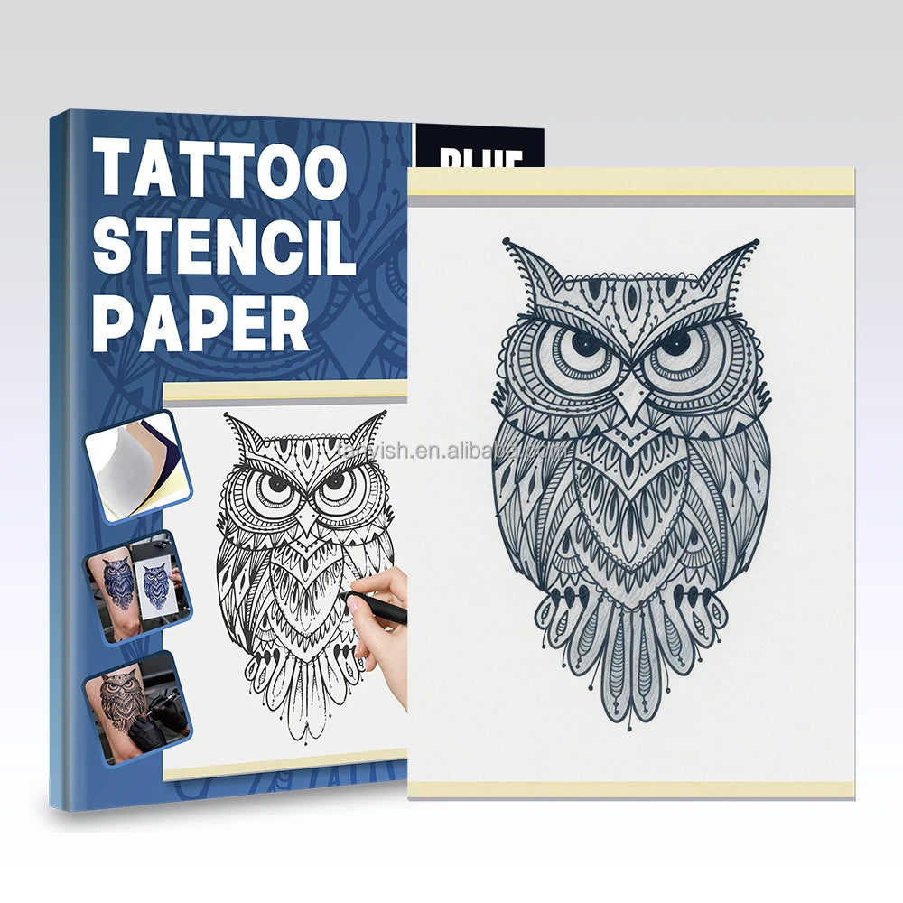 Tattoo Stencil Paper Bundle Pack for Tattoo Artists Thermal Transfer Sheets for Detailed Body Art Preparation