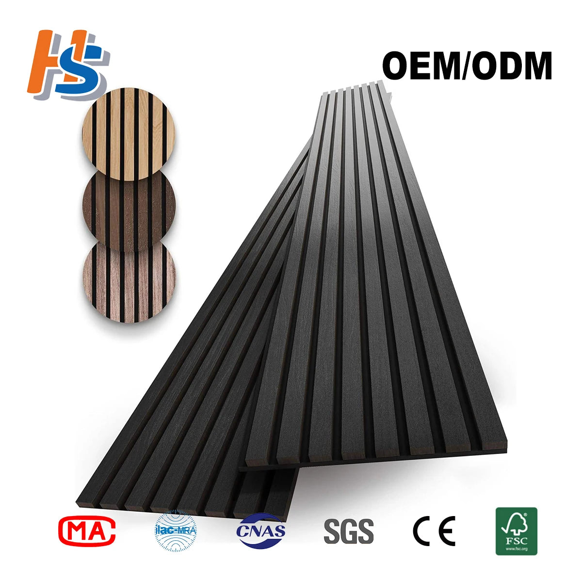 Sound Absorbing Wall Panels Fireproof Moisture Proof Custom Size for Hotels Restaurants Malls Use