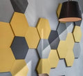 Acoustic Hexagon Wall Panel New Fashionable Hexagon Board for Music Studio Office Acoustic Divider