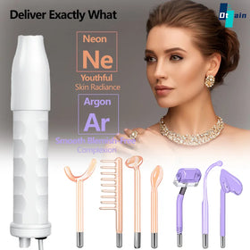Best Selling Ozone Therapy Machine Home High Frequency Wand Most Popular High Frequency Facial Wand D'arsonval High Frequency