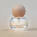 Luxury Arabic Borosilicate Glass Perfume Bottle Spherical Lid Pump Sprayer for Foundation Essential Oil Cosmetic Packaging MegaBDM