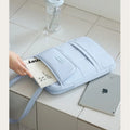 Portable Durable Waterproof Eco-Friendly Polyester Laptop Sleeve Zipper Closure Stylish Shoulder Bag for Laptops IPads Bag
