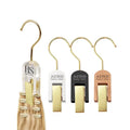 Astrid Custom Logo Space Saving Single Tier Storage Display Socks Pink Wig Hair Extension Hanger for Store Shop
