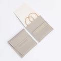 PUPPYSEW PU Leather 8*8cm Jewelry Bag  Pouches Artificial Leather  Earrings Necklace Rings  Packign Bags With Logo Printed