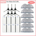 For Xiaomi E5 C108 Spare Parts Sweeper Robot Vacuum Cleaner Side Brush HEPA Filter Mop Rag Kitfort Home Accessories