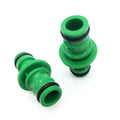 Garden Irrigation 1/2 Inch 2 Way Hose Quick Connector Hoses Pipe Straight Fittings