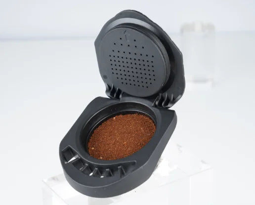 ICafilas Eco-Friendly Reusable PP Plastic Capsule Adapter for Brewer Converts for Capsules to Coffee Capsules