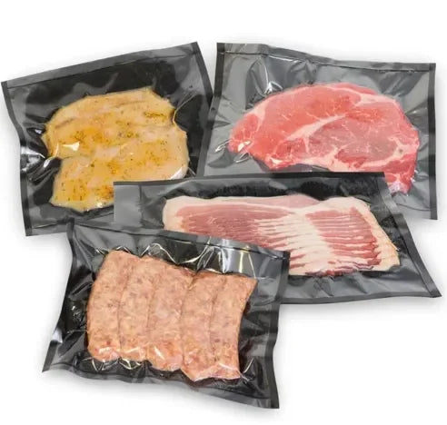 Clear Embossed Sealer Roll Storage Bags for Vacuum Saver Packaging & Storage