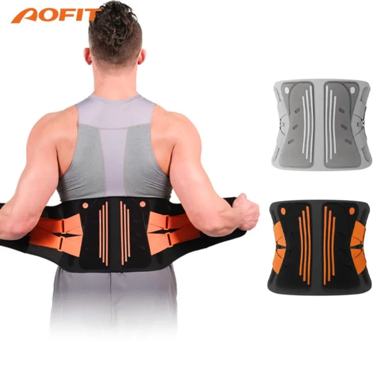 Customize Comfortable Adjustable Double Pressurization Lower Back Pain Breathable Waist Brace Support