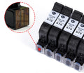 Faith S70 Half Inch Compatible Printer Ink High Adhesion Black Ink Cartridge for Inkjet Printer Universal 12.7mm Ink