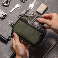 EDC Pouch Small Wallet Organizer Waterproof EDC Bag for Folding Knife Flashlight Pen Tools MegaBDM