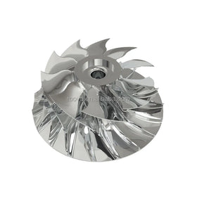 5-Axis High Precision CNC Machined Stainless Steel/Aluminum Custom OEM Boat Water Spray Compressor Impeller Parts China