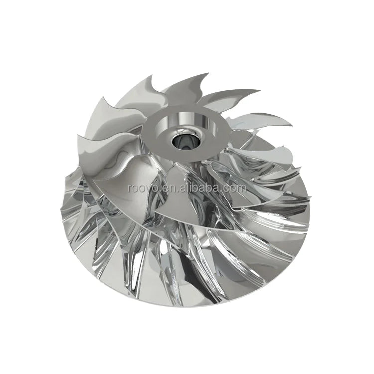 5-Axis High Precision CNC Machined Stainless Steel/Aluminum Custom OEM Boat Water Spray Compressor Impeller Parts China MegaBDM
