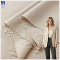 YX1476 220g/m² Polyester Rayon Spandex Serge 2/2 Twill Fabric for Stretch Suits Blazers and Tailored Pants MegaBDM