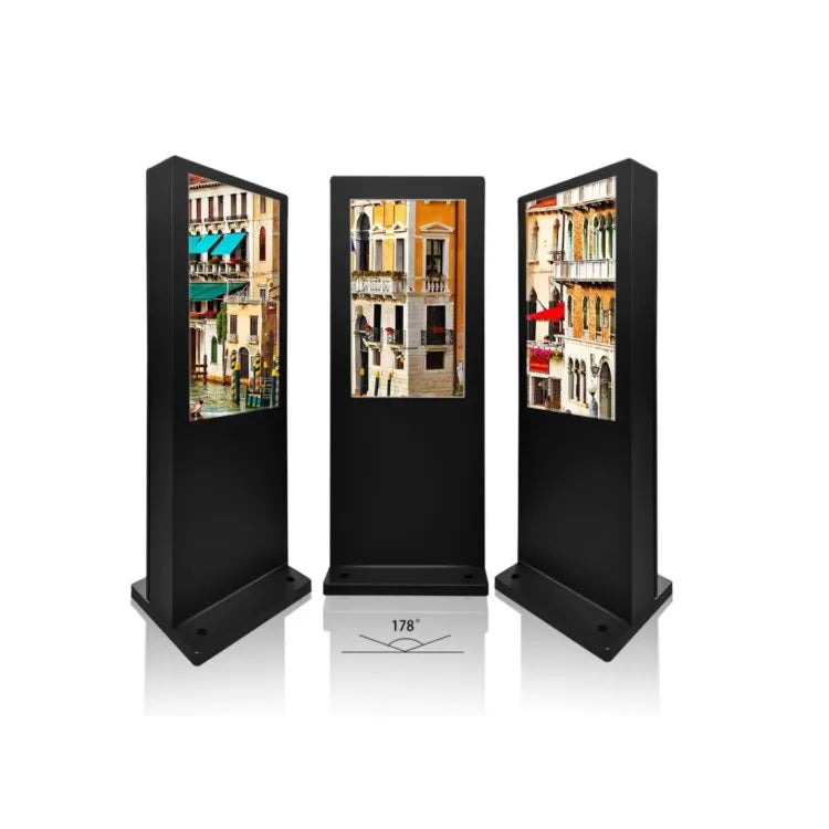 Advertising Equipment 43inch Floor Standing Lcd Outdoor Kiosk