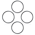 6235 O-Ring Seal Compatible with No-Spill Gas Can Nozzle Assembly Fuel-Resistant Seals for Spout Leak Repair(4PCS)