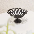 Doll House Simulation Miniature Mini Hollow Fruit Tray Model Decor Gift 1/6 1/12
