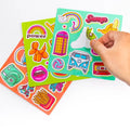 Customized Kiss Cut Transparent Effect Logo Self-Adhesive Waterproof Pvc Sheet Stickers Water Cup Decoration Stickers