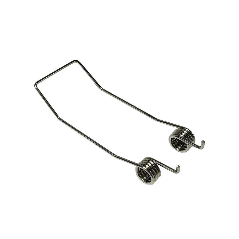 Custom Stainless Steel Double Hooks Lock Torsion Spring High Intensity Toy Spring