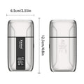 Kemei T402 Professional Barber Foil Shavers for Men Waterproof Electric Reciprocating Razor Shaving Bald Head UV Cover 3 Speeds