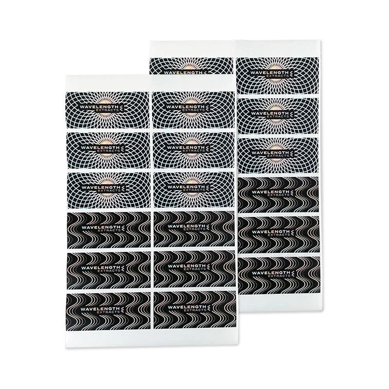 Custom Printed Vinyl Waterproof Labels Uv Adhesive Stickers Paper Packaging