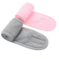 Plush Hair Band Facial Headband Make up Wrap Head Terry Cloth Headband Adjustable Towel Sport Headband for Face Washing