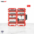 56PCS S2 Steel Alloy Magnetic Impact Bit SetHex Shank Screwdriver Bits Heavy Duty Fastening Tools for Industrial Power Tools