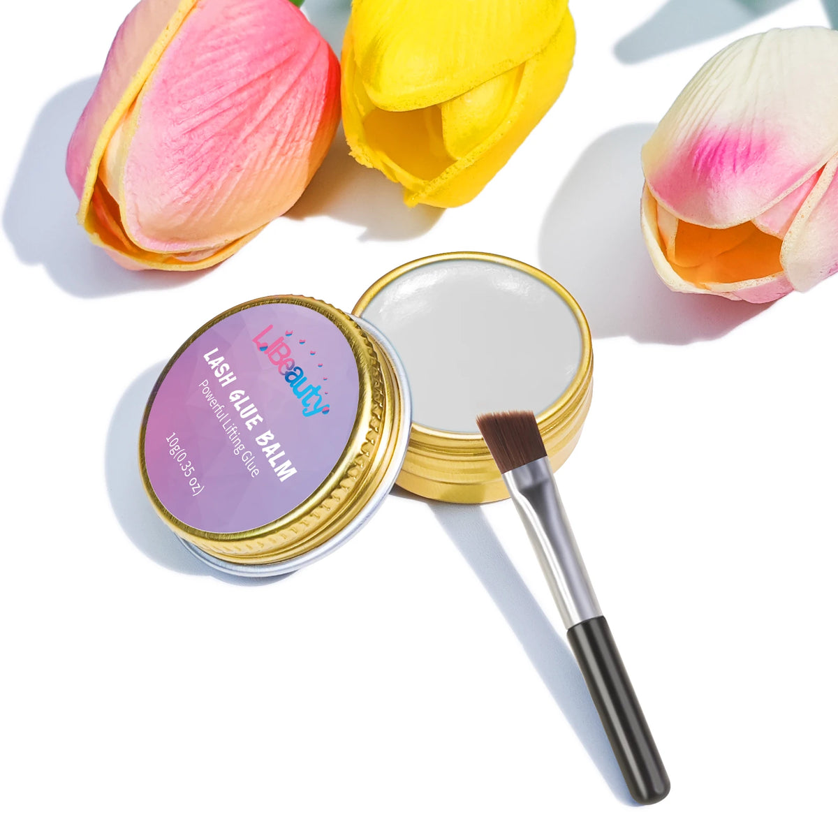 Libeauty Lash Lift Balm Adhesive Strong Sticky Fruit Flavor 10g Eyebrow Perm Glue Balm Brow Lamination Gel MegaBDM