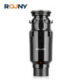 Quiet Food Waste Disposer 1/2 HP Continuous Feed Garbage Disposal 375W Easy Install with Stainless Steel Grinding System MegaBDM