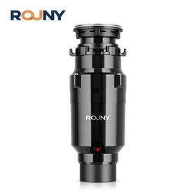 Quiet Food Waste Disposer 1/2 HP Continuous Feed Garbage Disposal 375W Easy Install with Stainless Steel Grinding System
