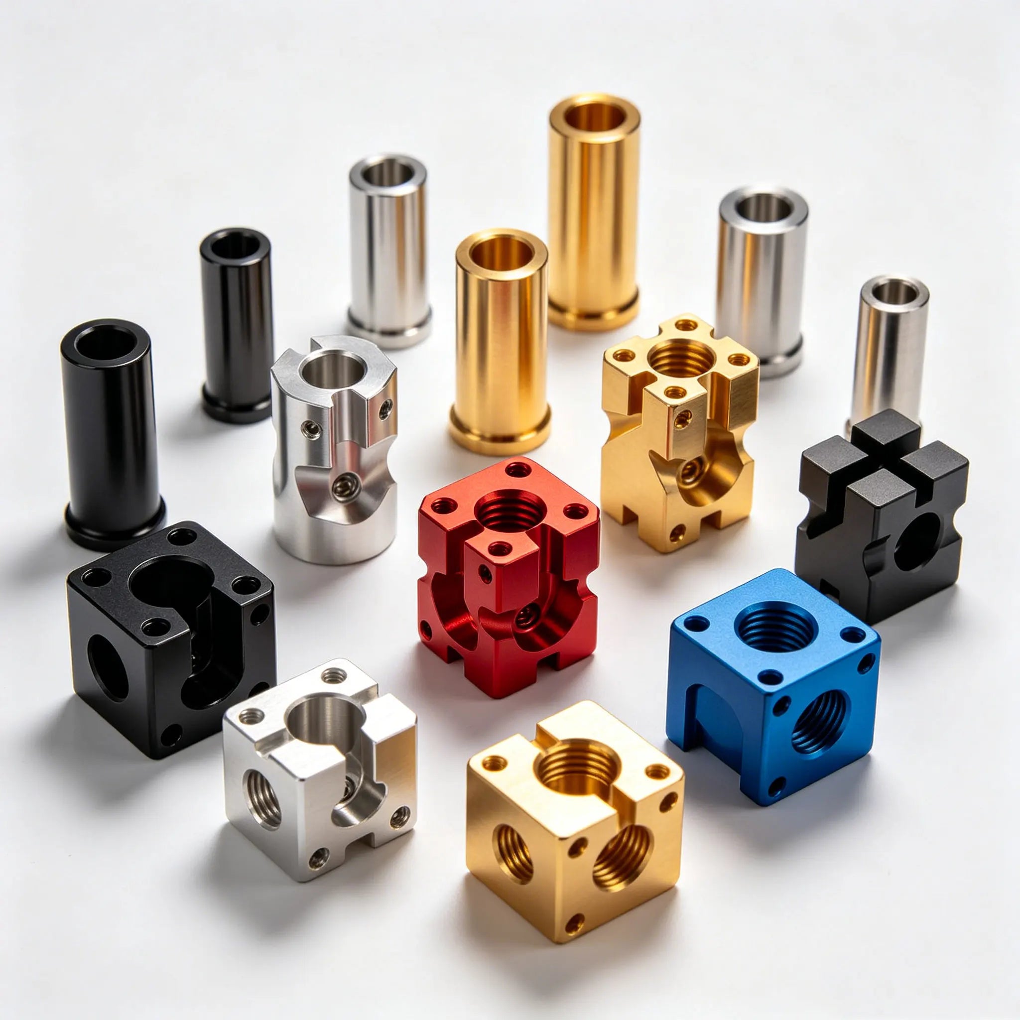 China OEM CNC Aluminum Steel Alloy Metal Components Manufacture Turning Service Precise Machining Parts