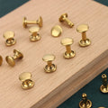 Custom Logo Brass 8mm Bronze Metal Dome Rivet Stud for Shoes Cloth Leather Handbag Rivets and Studs Decoration Bag Fitting Rivet MegaBDM