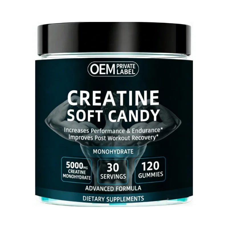 Private Label Flavored Monoghydrate Samples Transparent Labs Creatine Hmb Creatine Monohydra Creatine Monohydrat Gummies