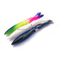 9inch Soft Plastic Bulb Squid PVC Octopus Skirt Trolling Fishing Lure Tackle Tuna Marlin Lure