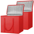 Wholesale Heavy Duty Folding Grocery Shopping Bags Large Insulated Reusable Cooler with Easy Cleaning Foldable Style