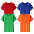 Bangladesh China Factory Price Custom Crew Neck Advertising Short Sleeve Cotton T Shirt Corporate Team Uniform Cultural T Shirt