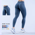 Custom Label Sports Yoga Pants Workout Butt Lift Plaid High Waist Gym Fitness Training Wear Leggings for Women