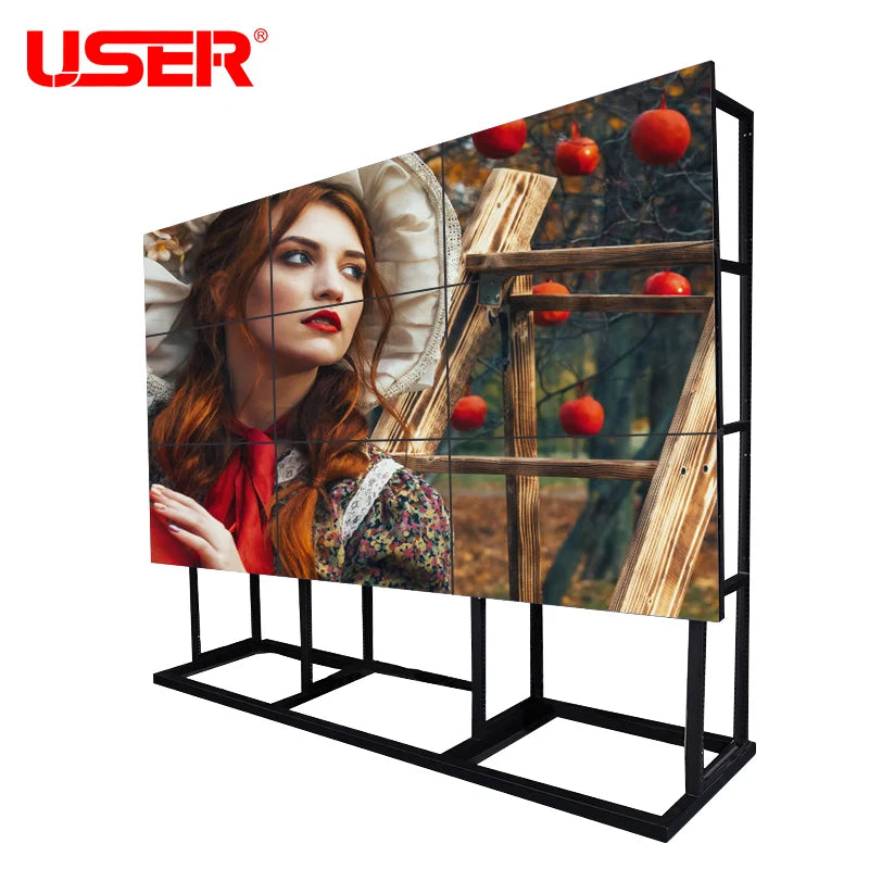 46 Inch Lcd Video Wall with Super Narrow Bezel 3.5mm DID